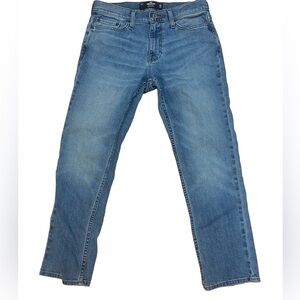 Holister Denim Jeans Men’s Slim Straight Size 28 x 28 Medium Wash